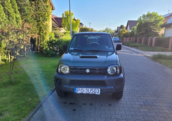 Suzuki Jimny cena 71000 przebieg: 52500, rok produkcji 2015 z Poznań małe 106